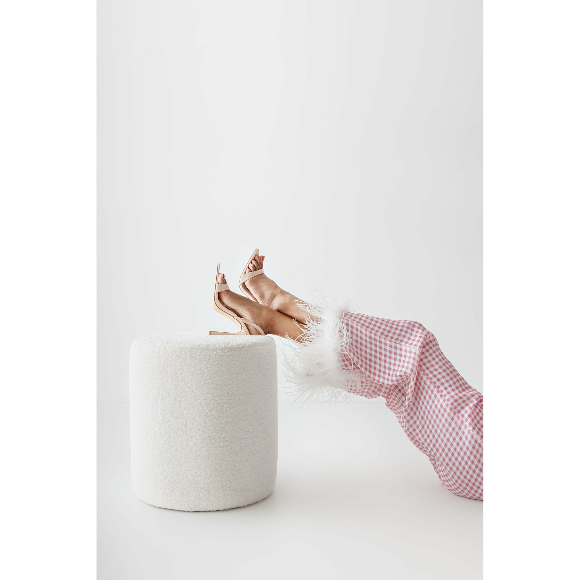 Pink Gingham Sleepwear Set - The Villa