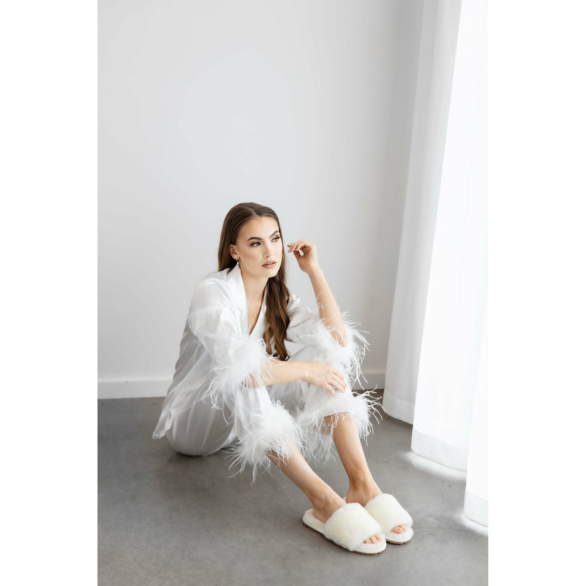 Bridgerton Bridal Sleepwear Set White The Villa