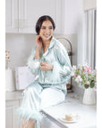 Womens Feathered Pyjamas