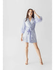 Classic Robe - Sky Blue - The Villa