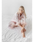 Bridgerton Sleepwear Set - Pink - The Villa