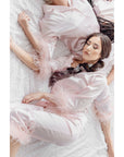 Bridgerton Sleepwear Set - Pink - The Villa