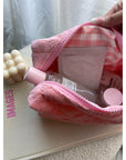 Pink Terry Towel Make-up Case - The Villa