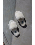 The Fluffiest Slippers in the World - White - The Villa